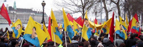 Öcalan-flaggor