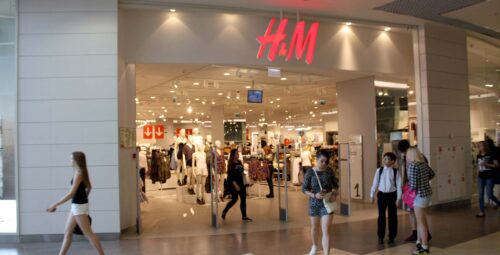 En H&M-butik