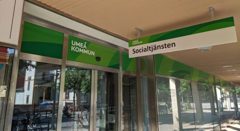 Ett socialtjänstkontor i Umeå