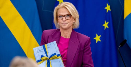 Elisabet Svantesson med höstbudgeten