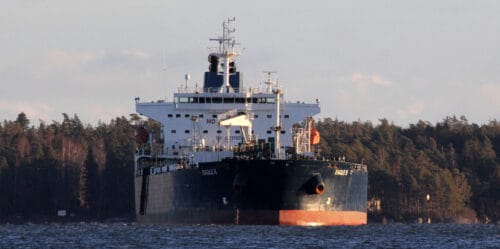 Fartyget Eagle S i december 2024