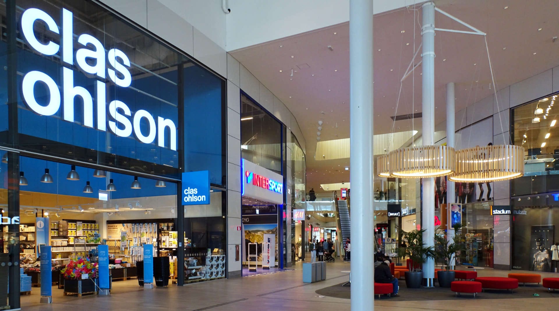 Clas Ohlson-butik i galleria