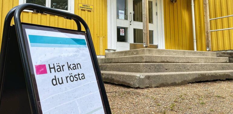 En vallokal